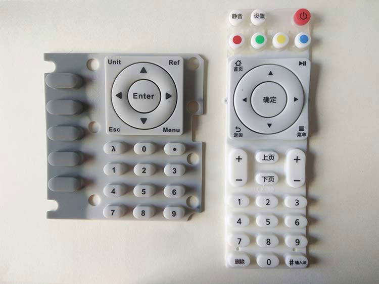 光源測試儀硅膠按鍵