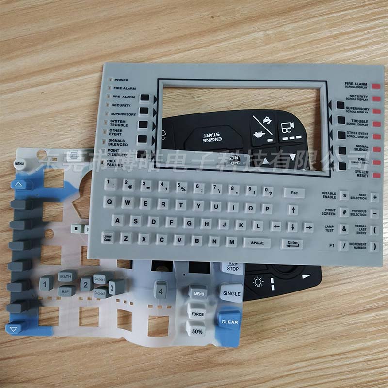 和五金板配合硅膠按鍵