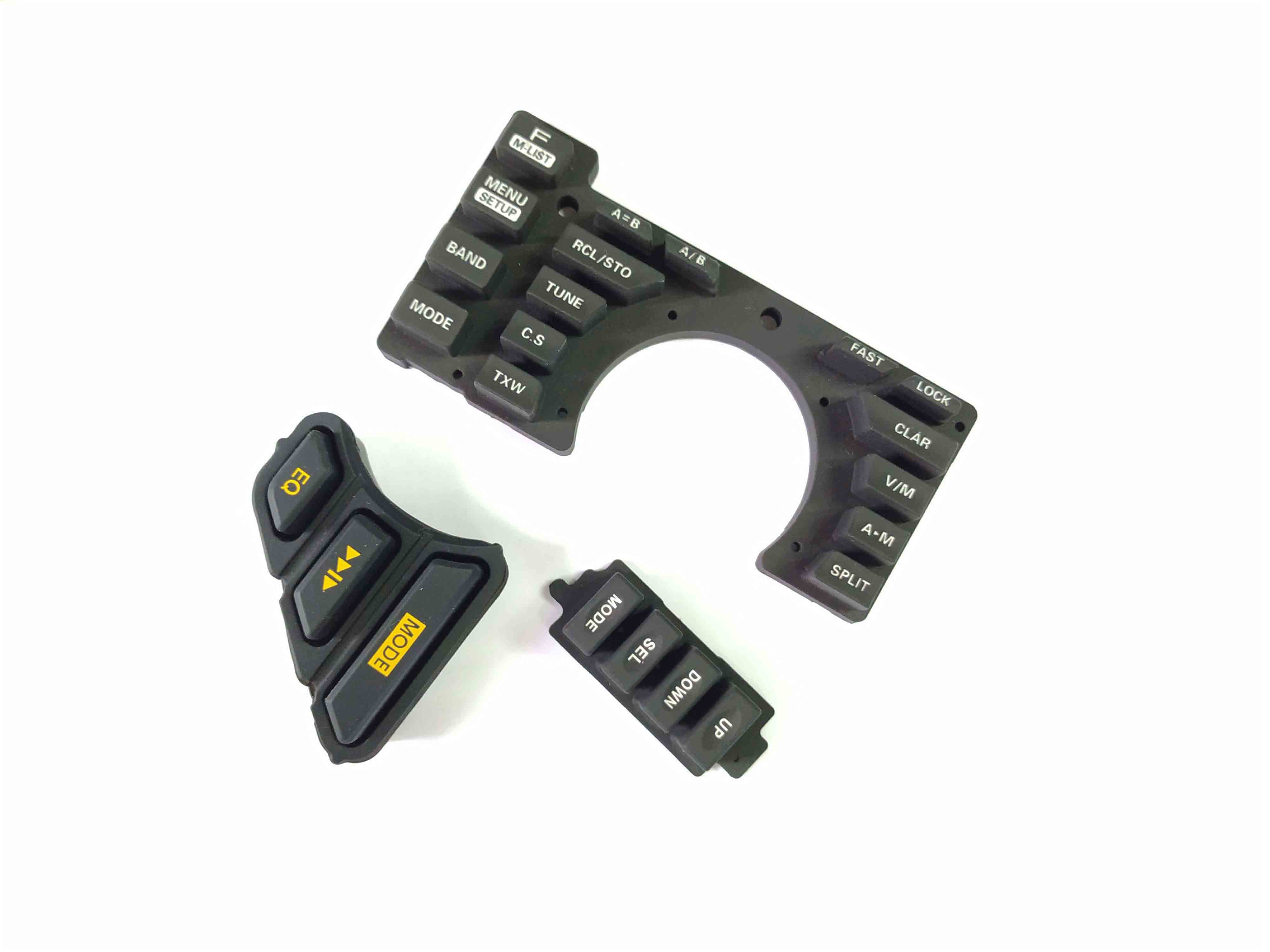 汽車(chē)外露硅膠按鍵