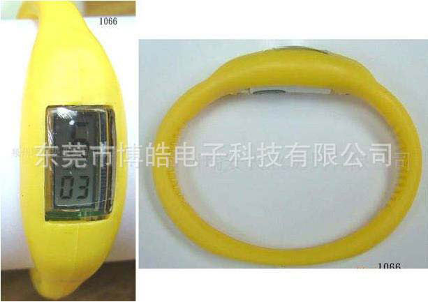 博皓電子生產的硅膠電子手表