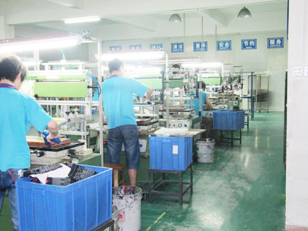 跑臺式自動印刷機