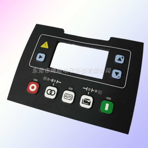 發電機控制器硅膠面板