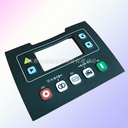 發電機控制器硅膠面板