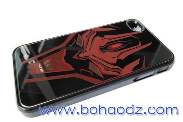 變型金剛蘋果手機套黑色