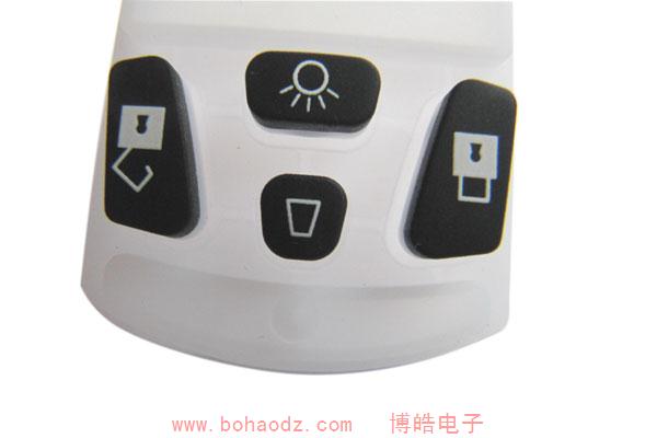 汽車遙控鎖硅膠按鍵