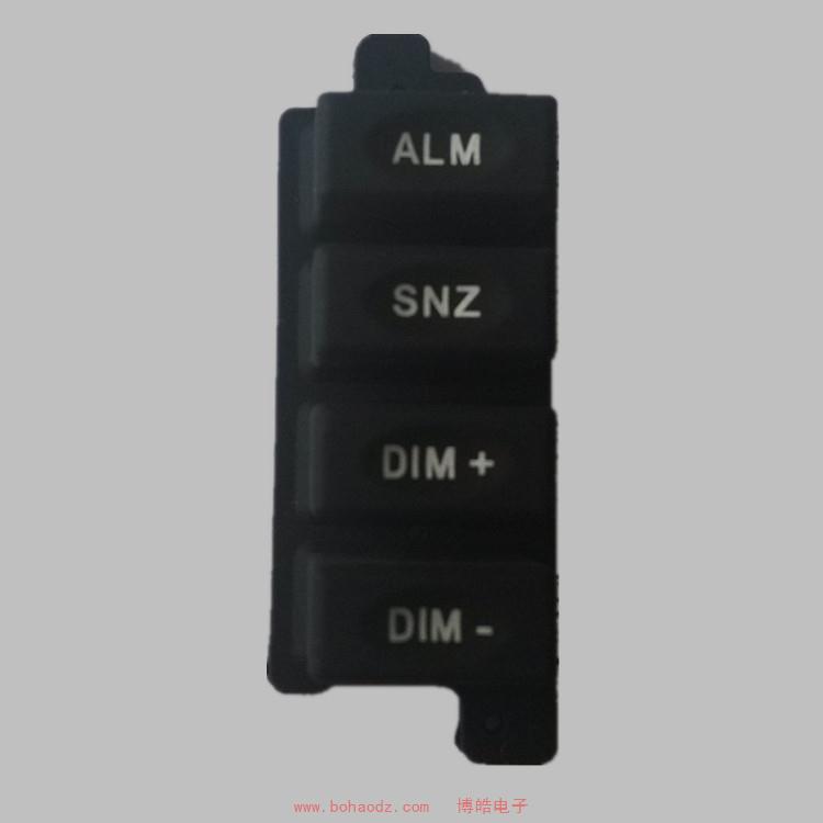 定制環保硅膠按鍵 鐳雕硅膠按鍵 噴涂硅膠按鍵 博皓電子專業供應