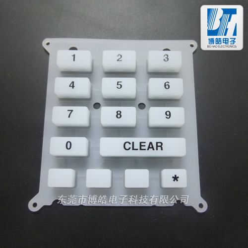 座機電話油墨導電硅膠按鍵支持定制