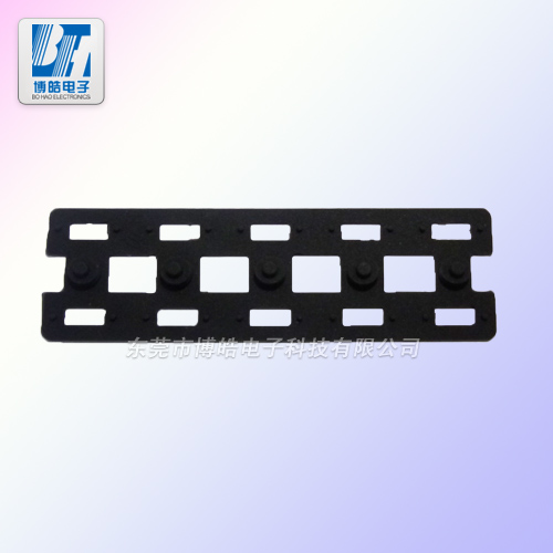 小家電內(nèi)置硅膠片 有孔位固定硅膠墊片