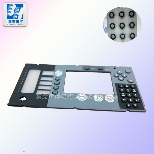 火車設備硅膠按鍵 控制面板硅膠按鍵 工業設備鐳雕按鍵