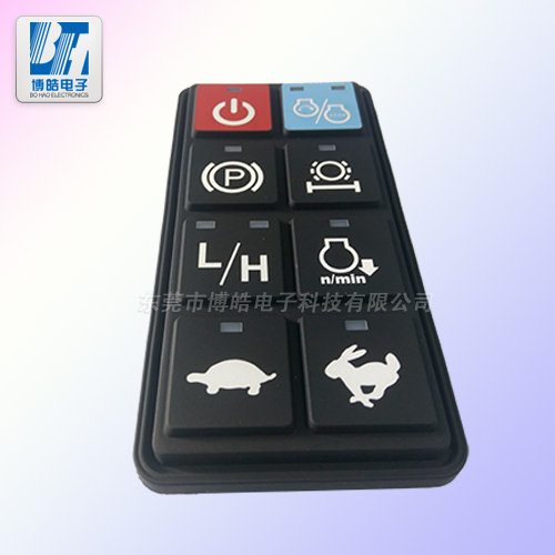 提供重型機械設備控制硅膠按鍵來圖來樣定制