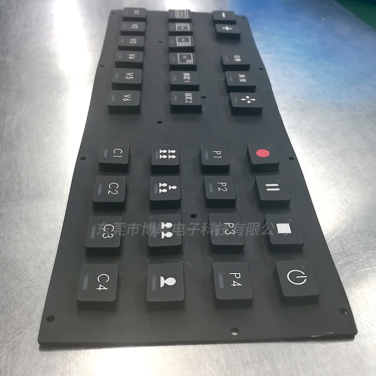 定制醫療硅膠鍵盤按鍵